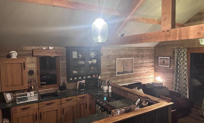 Kitchen area - fully fitted